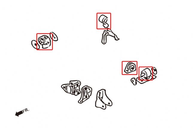 Hardrace - Harden mootorikinnitus Mitsubishi Lancer Evolutionile