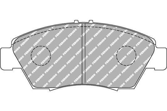 Ferodo - FDS776 - Ferodo DS Performance piduriklotsid; ees