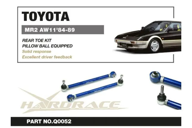 Hardrace - Rear Toe Kit Toyota MR2