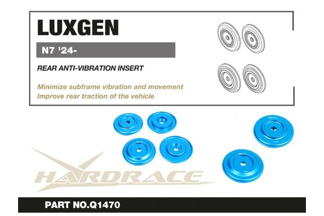 Hardrace - Tagumine abiraami vibratsioonivastane vahetükk Luxgen N7
