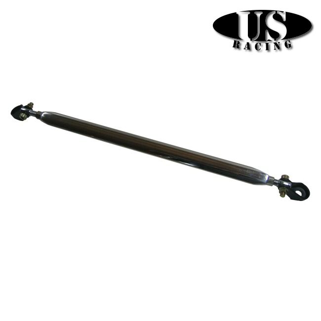 US-Racing - US-Racing Strutbrace Rear Lower N-Style Polished (Civic 95-01 2/3/4dr) - STR-CV96-RL-N-P