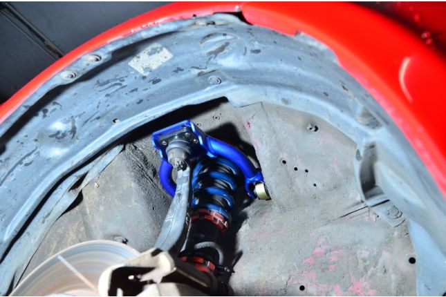 Hardrace - Front Upper Arm Ball Joint Plate Honda