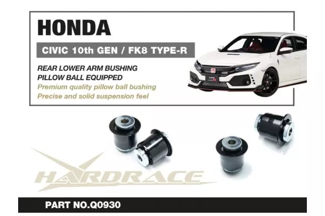 Hardrace - Rear Lower Arm Bushing Honda Civic