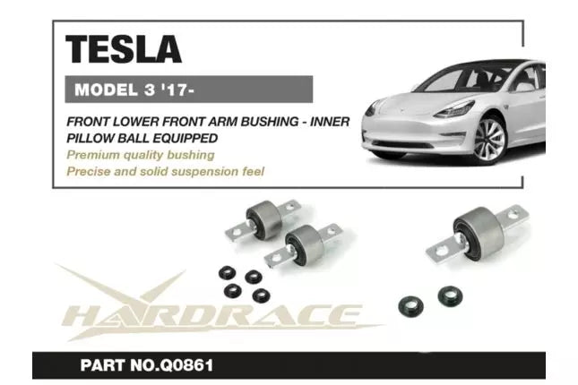 Hardrace - Front Lower Front Arm Bushing - Inner Tesla Model 3, Model y