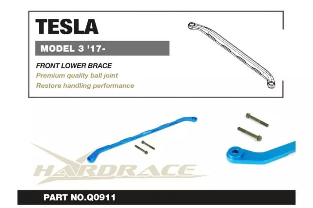 Hardrace - Front Lower Brace Tesla Model 3
