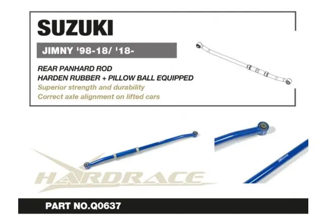 Hardrace - tagumine Panhard-rod Suzuki Jimny