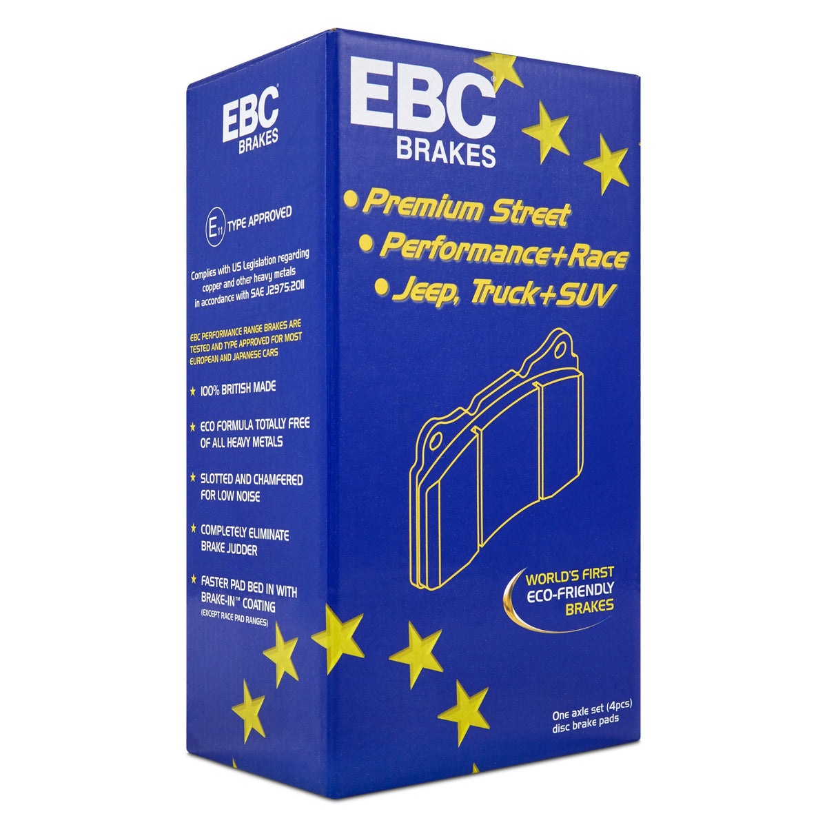 EBC - DP52418NDX - EBC Bluestuff NDX Brake Pads; Front
Be the first to review this product
Item #
EBC-DP52418NDX