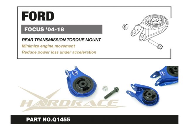 Hardrace - Rear Side Engine Mount Mazda, Volvo, Ford
