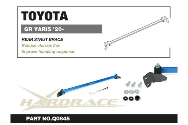 Hardrace - Rear Strut Brace Toyota Yaris / vitz