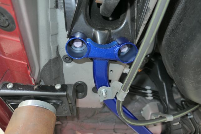 Hardrace - Rear Lower Front Brace Toyota Yaris / vitz