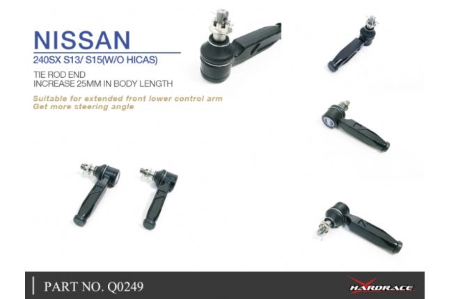 Hardrace - Tie Rod Ends Nissan 240SX