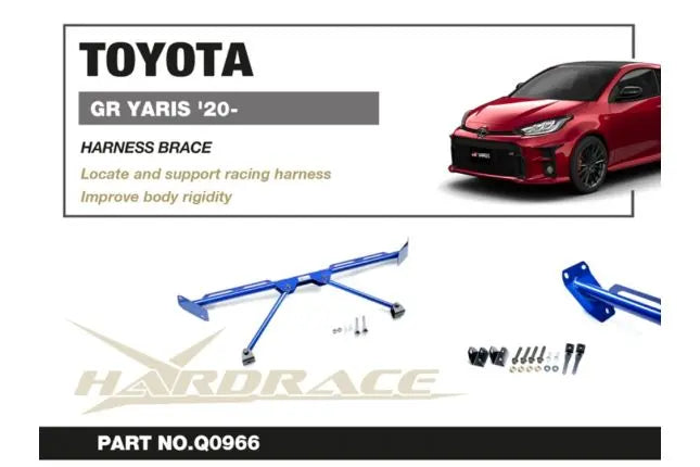 Hardrace - Rear Strut/harness Brace Toyota Yaris / vitz