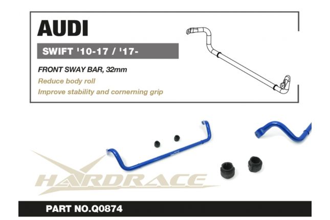 Hardrace - Front Sway Bar Audi A4, A5, S4/RS4, S5/RS5