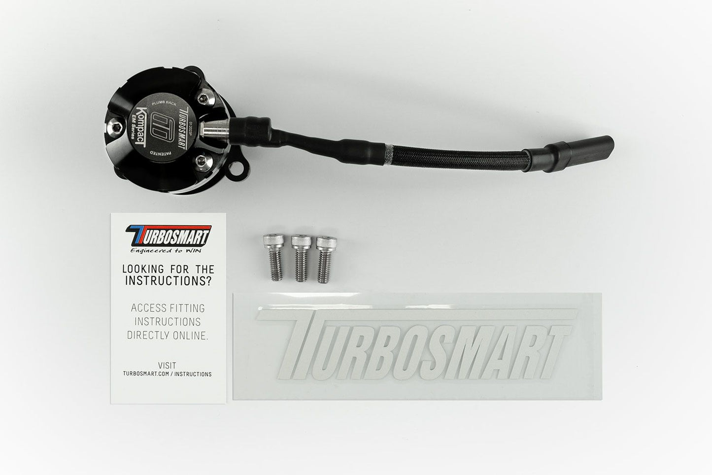 Turbosmart - BOV Kompact EM Plumb Back VR18 - VW / Audi