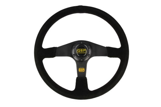 QSP - sports steering wheel suede - 380 mm - flat
