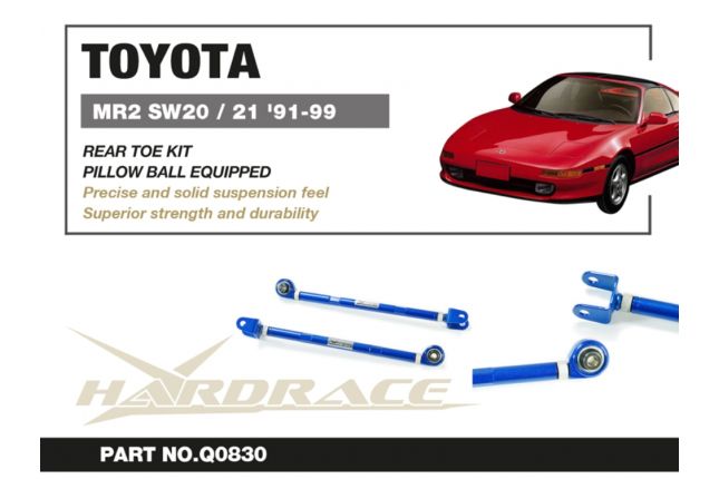 Hardrace – tagumise varba komplekt Toyota MR2