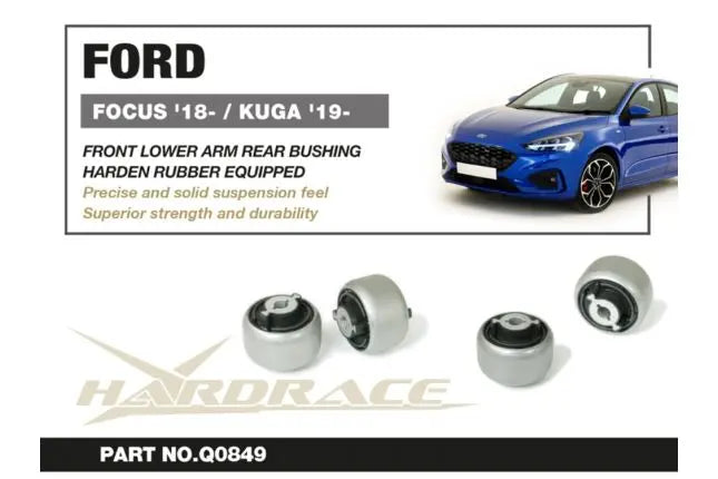Hardrace - Front Lower Arm Rear Bushing Ford Focus, KUGA