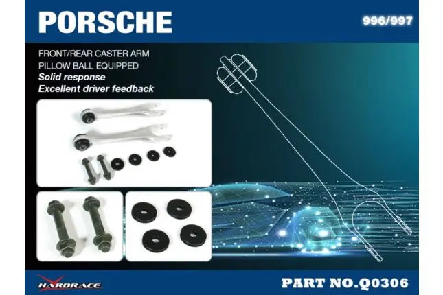 Hardrace - Front/rear Caster Am Porsche 911, Boxster