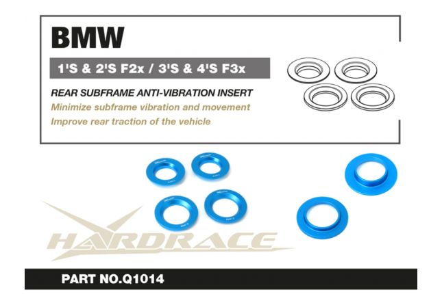 Hardrace - Rear Subframe Anti-vibration Insert Bmw 1 Series, 3 Series, 4 Series, 2 Series