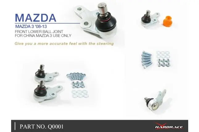 Hardrace - Front Lower Ball Joint Mazda 3
