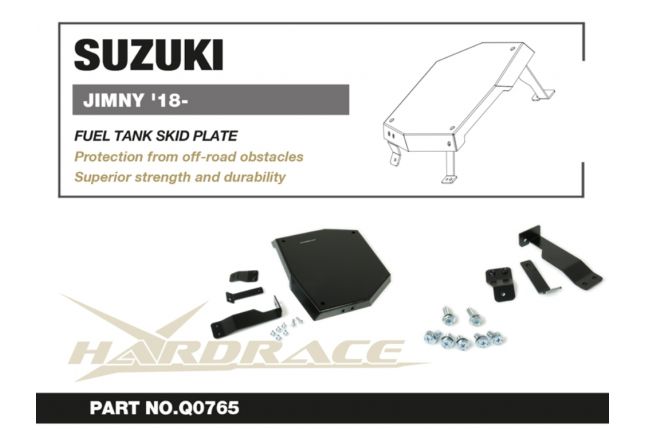 Hardrace - kütusepaagi kaitse Suzuki Jimny