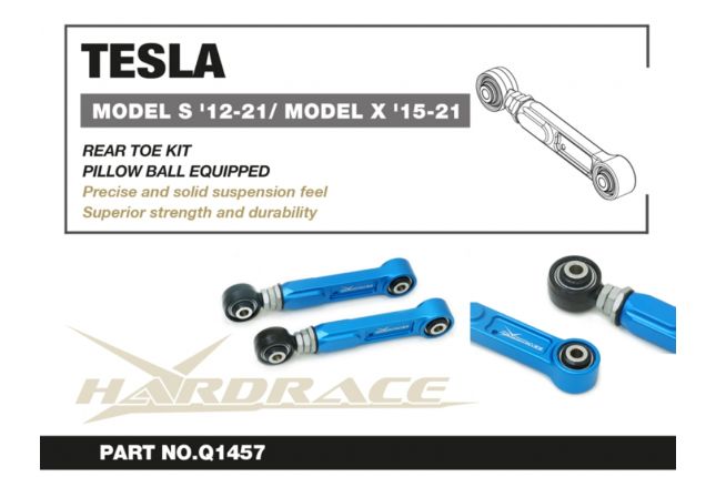 Hardrace - Rear Toe Kit Tesla Model s, Model x