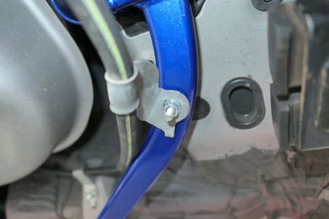 Hardrace - Rear Lower Front Brace Toyota Yaris / vitz