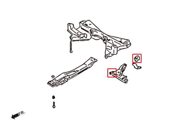 Hardrace - Front Lower Arm Bushing Mitsubishi Lancer mirage