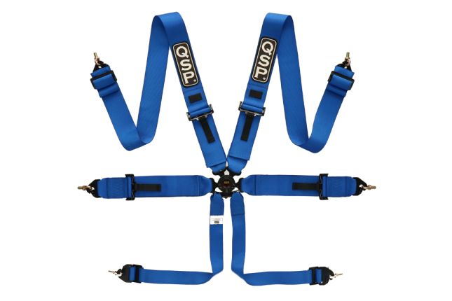 QSP - 6-punkti turvarihmad Pro Plus FIA - Sinine