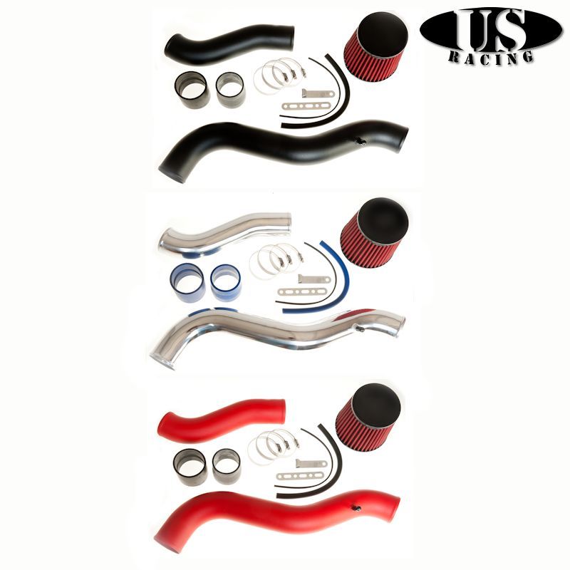 US-Racing - US-Racing Cold Air Intake Black (Civic/CRX 87-93) - CAI-C88-JM
