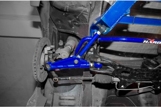 Hardrace - Front Adjustable Lower Control Arm+stab. Link Nissan 240SX