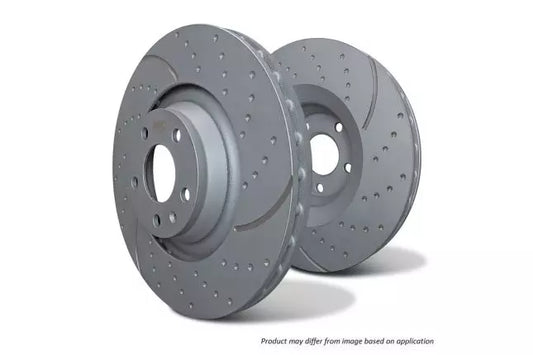 EBC - GD7831 - EBC GD lohk- ja soontega pidurikettad; ees