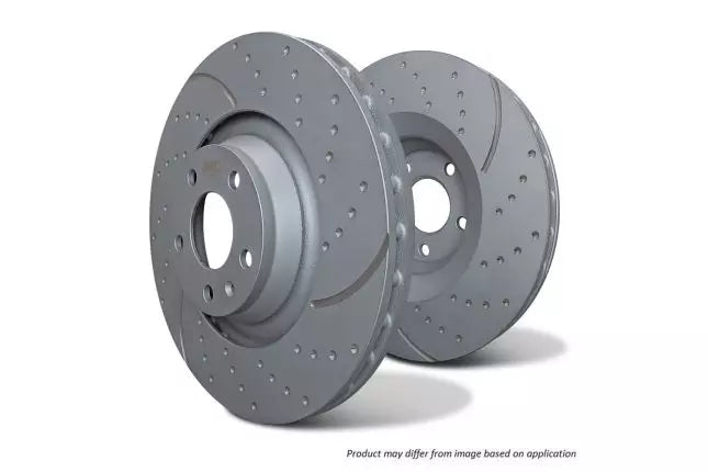 EBC - GD7832 - EBC GD Dimpled & Slotted Brake Discs; Rear