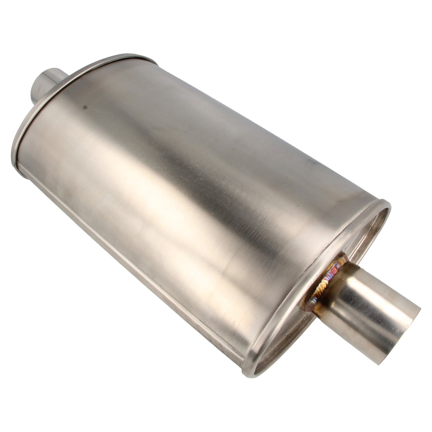 QSP - Roostevabast terasest summuti ovaalne - 76 mm - 3,0 tolli