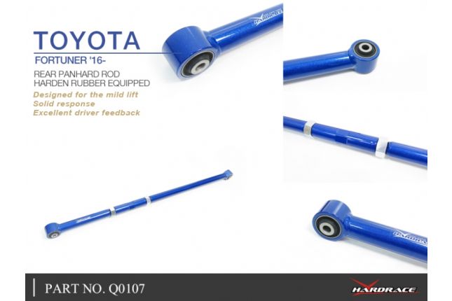 Hardrace - Rear Panhard Rod Toyota Fortuner