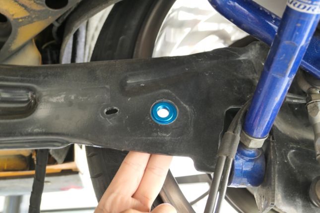 Hardrace - Rear Trailing Arm Reinforcement Brace Ford Focus