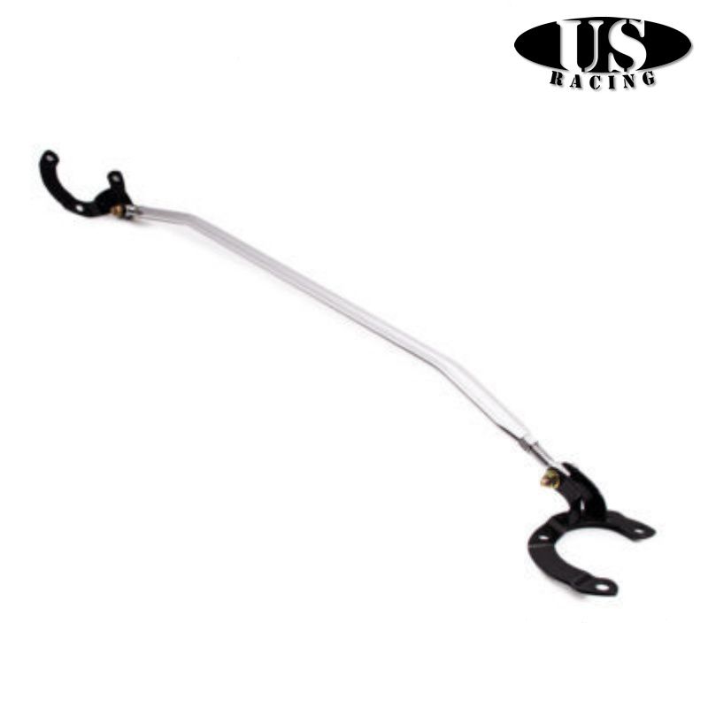 US-Racing - US-Racing Strutbrace Front Upper (Civic 01-05 1.4i/1.6i/1.7i) - STR-CV01-FU-B-P