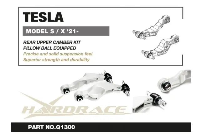 Hardrace - tagumise ülemise kaldenurga komplekt Tesla Model s, Model x