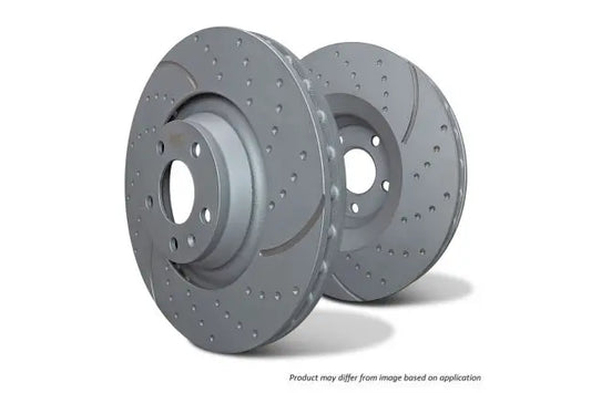 EBC - GD2220 - EBC GD lohk- ja soontega pidurikettad; ees