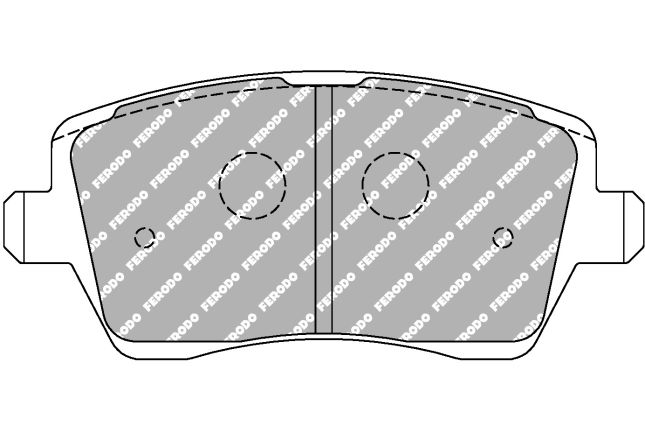 Ferodo - FER-FCP1617R - Ferodo DS3000 piduriklotsid; ees
