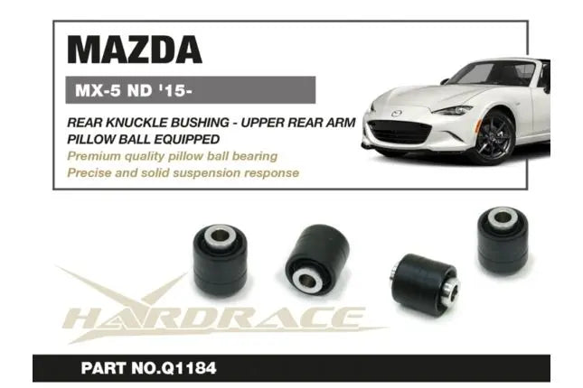 Hardrace - Rear Knuckle Bushing - Connect To Upper Rear Arms Mazda MX-5 MIATA