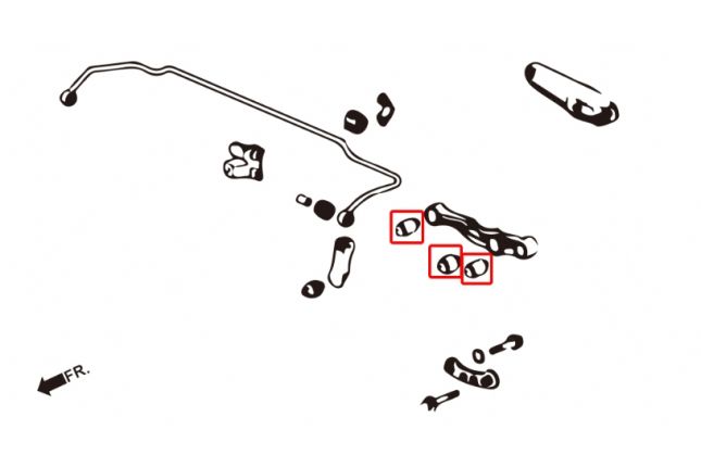 Hardrace - Honda tagumine alumine õõtshoova puks
