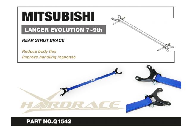 Hardrace - Tagumine tugivarda Mitsubishi Lancer Evolution