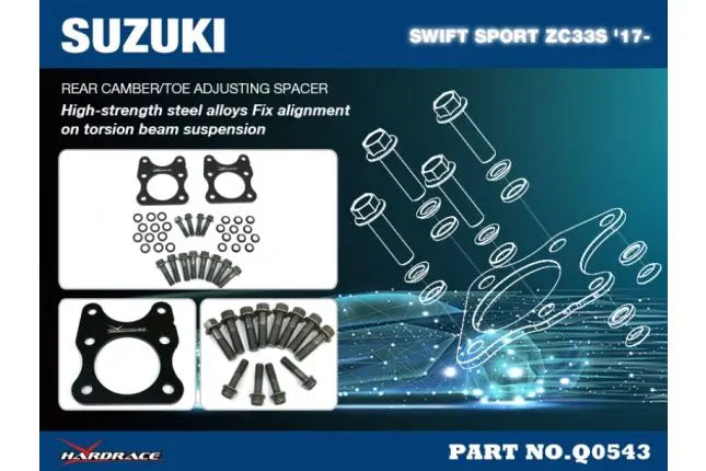 Hardrace - Rear Camber/toe Adjusting Spacer Suzuki Swift