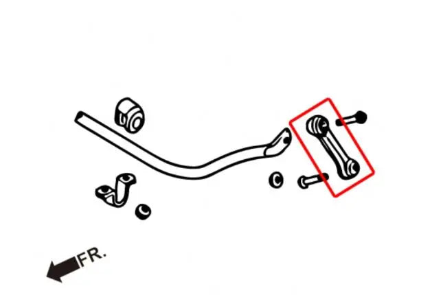 Hardrace - Front Reinforced Stab. Link Audi