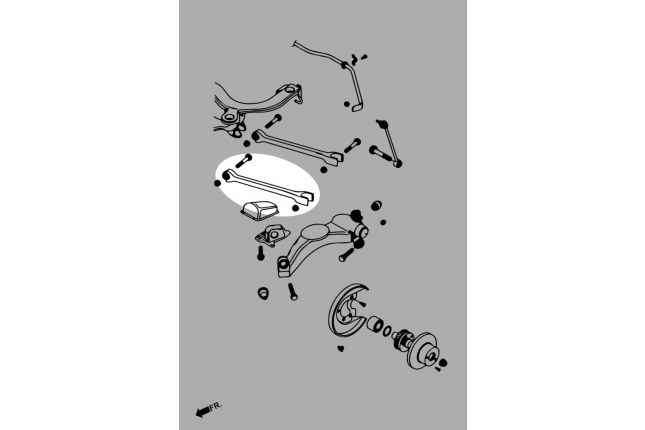 Hardrace - Rear Camber Kit Audi A3, S3, TT, Volkswagen Golf r