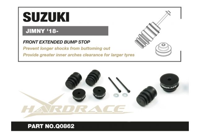 Hardrace - Front Extended Bump Stop Suzuki Jimny