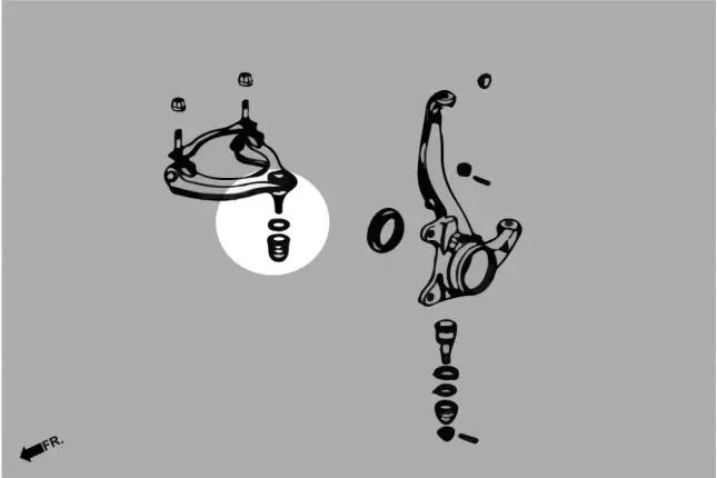 Hardrace - esimene ülemine kuulliigend Honda CR-V, Honda Odyssey jdm