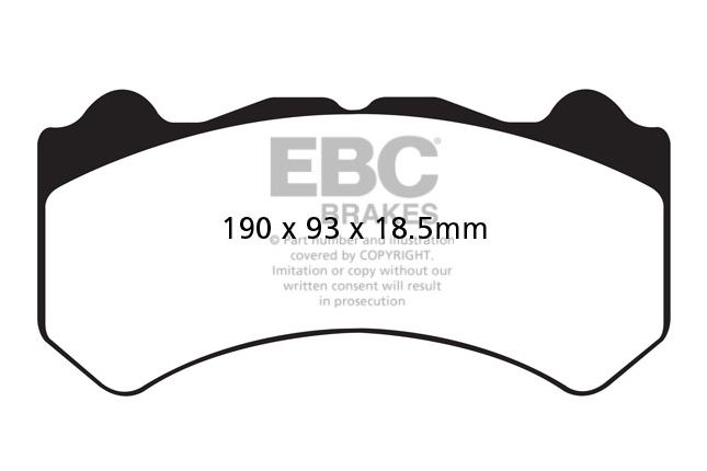 EBC - DP91983 - EBC Orangestuff Brake Pads; Front