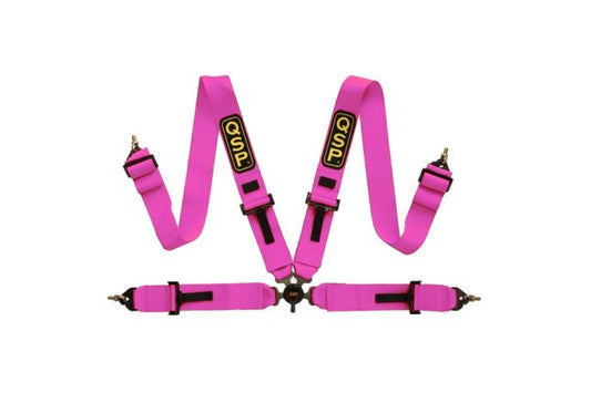 QSP – Turvavöö 4-P 3/3 – MITTE FIA – roosa